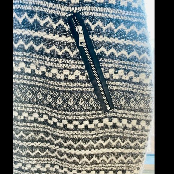 Rebecca Taylor Grey and Black Dress size 6 - Picture 4 of 5